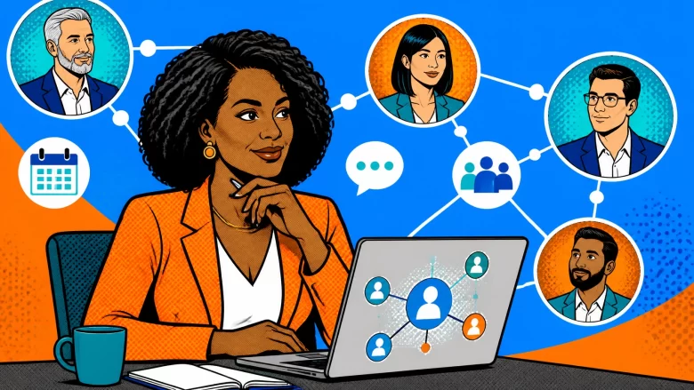 Who can help with organic LinkedIn lead generation for consulting firms?