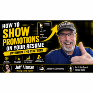 How to Show Promotions on Your Resume (Without the Clutter)