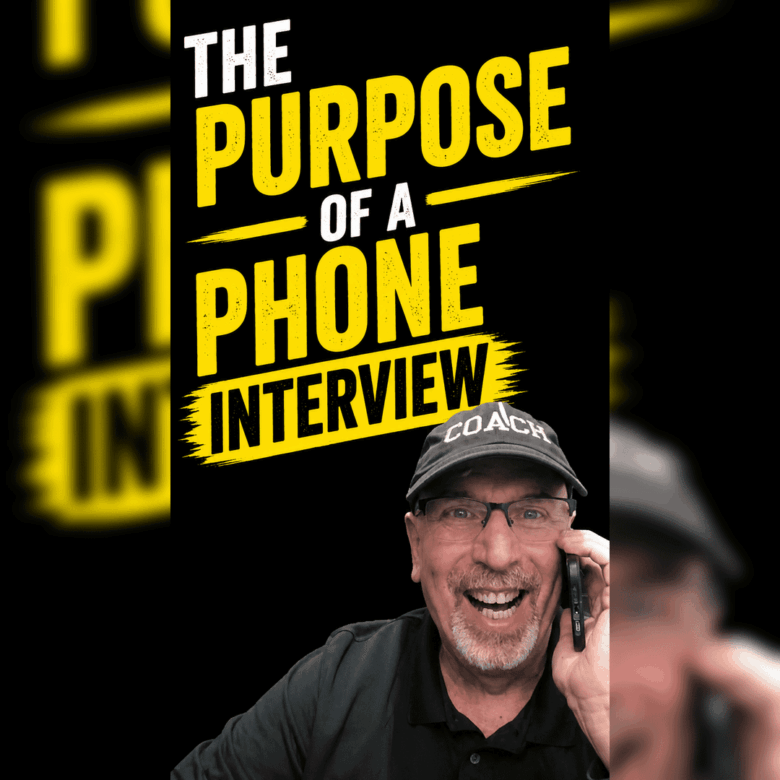 The Purpose of a Phone Interview The Purpose of a Phone Interview